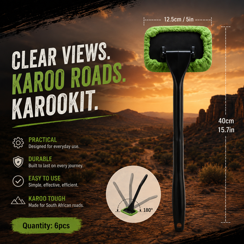Windshield Cleaning Wand